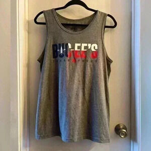 BUC-EES Texas Proud Men's Gray Tank size small